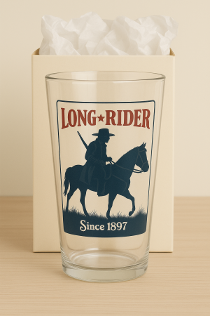 Long Rider Beer Glass