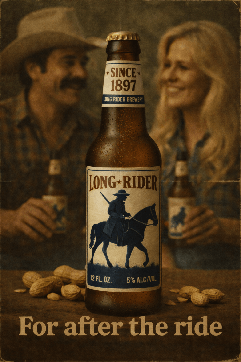 Long Rider vintage poster